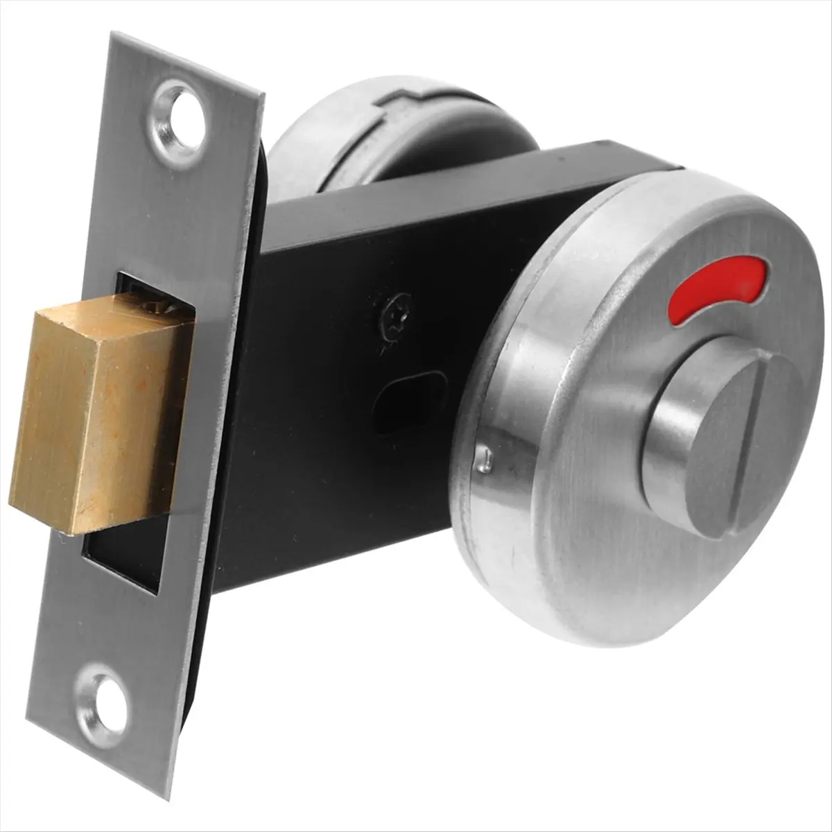 A013 Red and Green Indicator Lock Bathroom Occupied Sign Door Deadbolt Number Copper Rv Toilet Locks Baby Portable