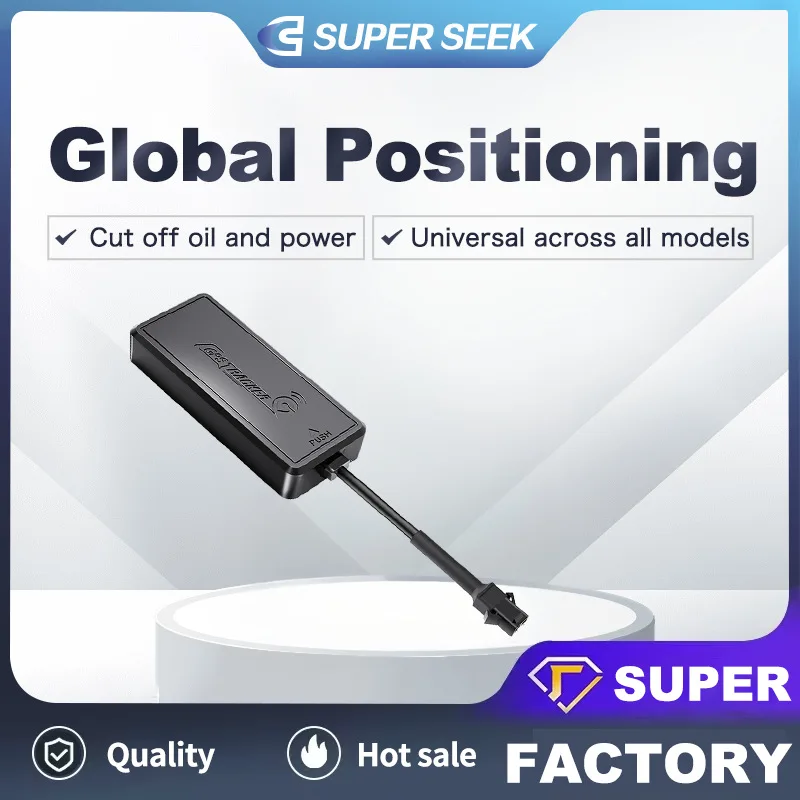 Long Standby GPS Tracker, Car Rental Fleet Management, Wired Anti-theft Locator for Car Motorcycle EV