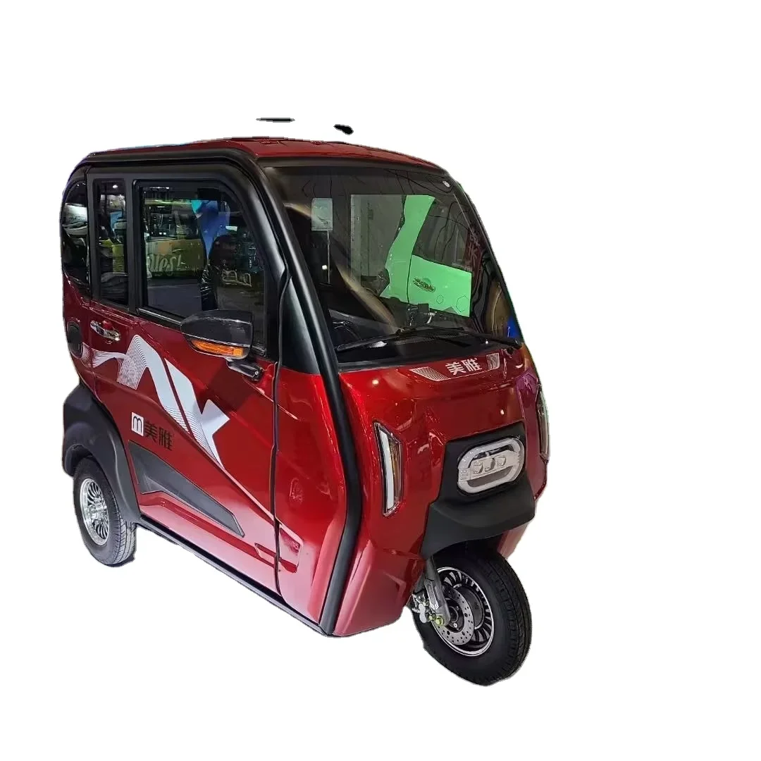 Electric tricycle Three-wheeled electric enclosed tricycle 3 wheeled electric tricycle with cargo