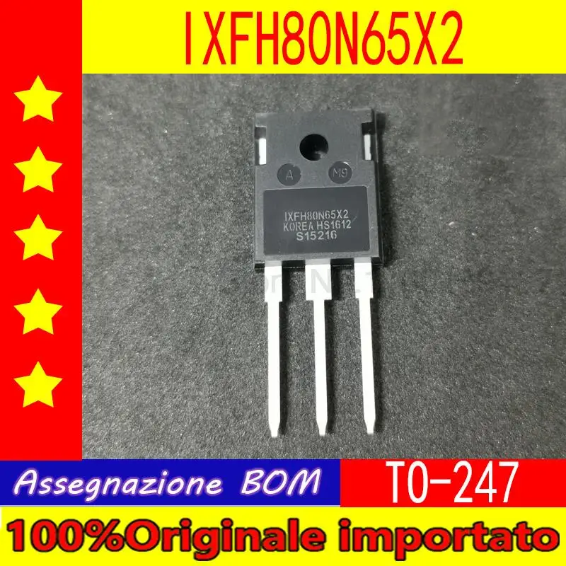 10pcs/lot  IXFH80N65X2  IXFH20N85X  IXFH22N65X2  TO-247 MOS Field Effect Power Transistor