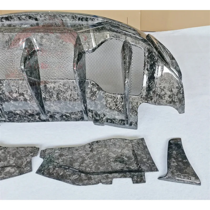 

600LT Style Forged Carbon Fiber Rear Bumper Rear Diffuser For 540C 570S Exterior Body Kit