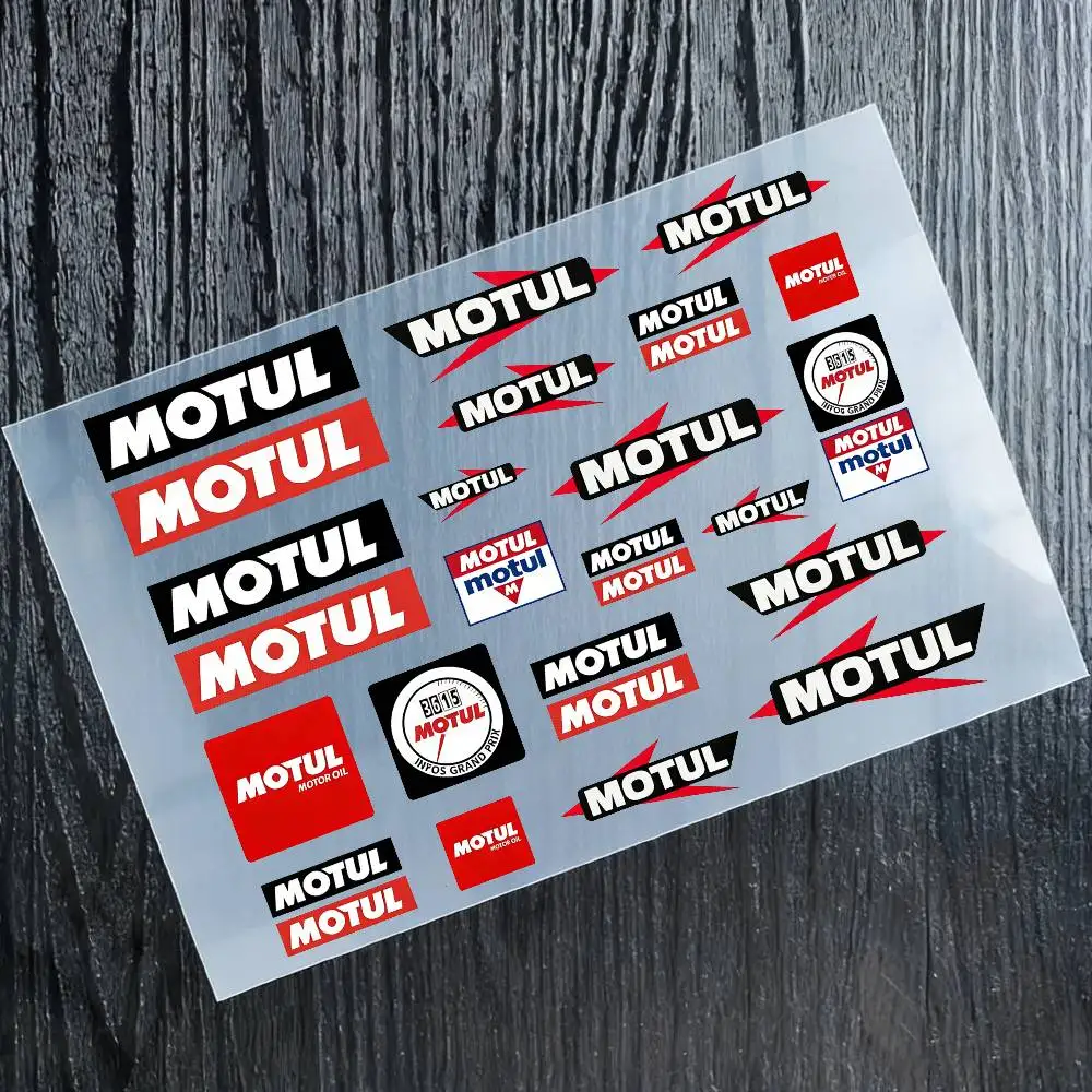 

Светоотражающие наклейки MOTUL для мотоциклов, 3M, предупреждающие о безопасности в темноте, для шлемов скутеров