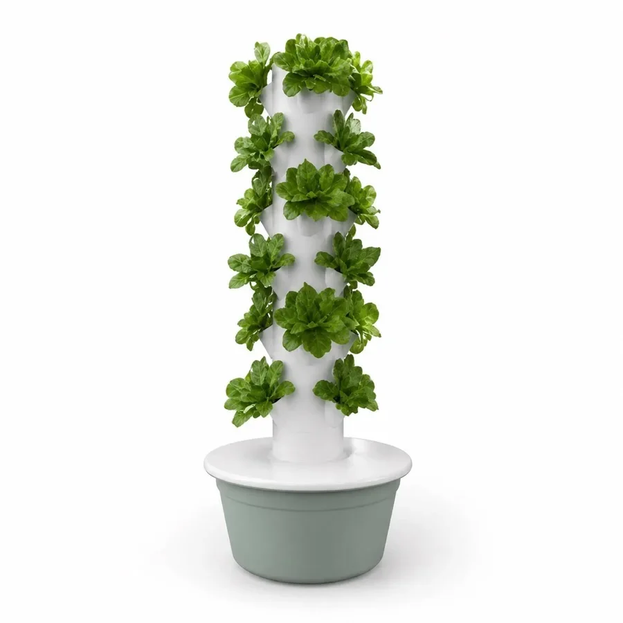 Vertical Hydroponic Tower Intelligent Vegetable Planter Vegetable Planting Column Soilless Cultivation Equipment 5Layer
