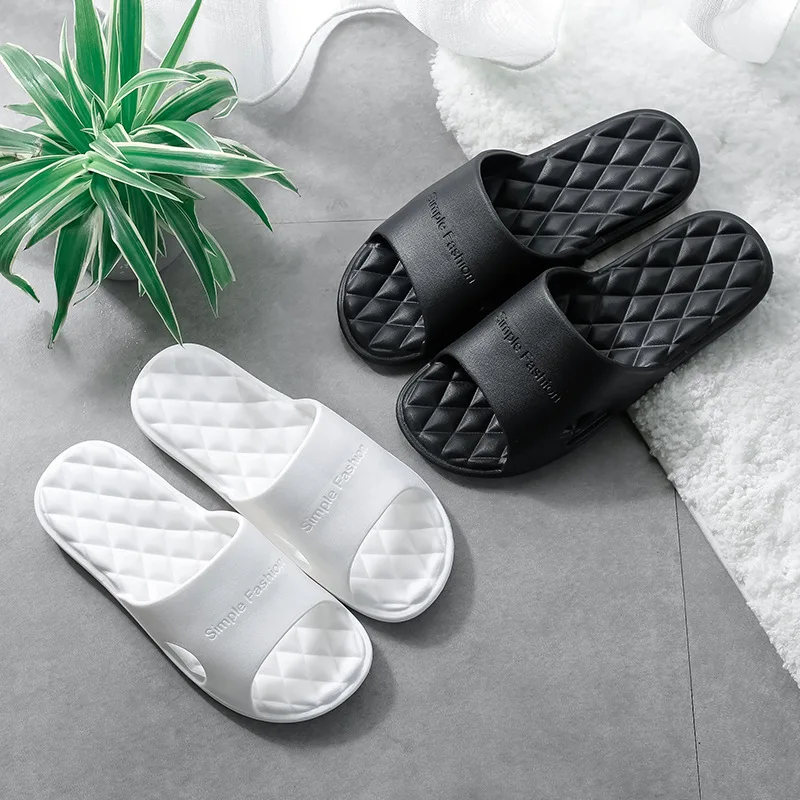 

New Big Size 48 49 Men Women Home Slipper Soft EVA Summer Beach Sandals Concise Couples Flip Flops Hotel Shoes Bathroom Slides