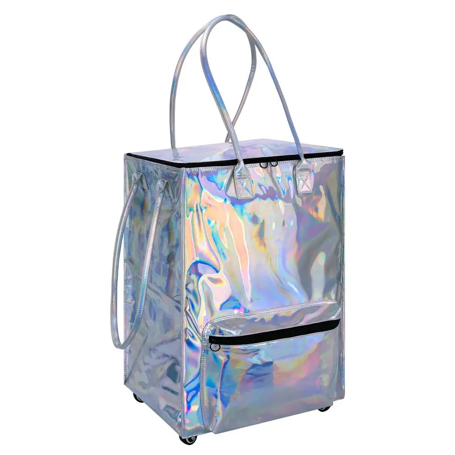 

Продуктовая тележка на колесах, сумка на колесиках с застежкой-молнией, тележка для покупок, сумка на колесиках с ручками