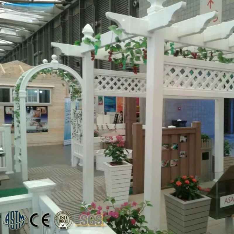 

Modern Luxury Garden Pergola Waterproof PVC Louver Roof Electric Features LED Accessory Options