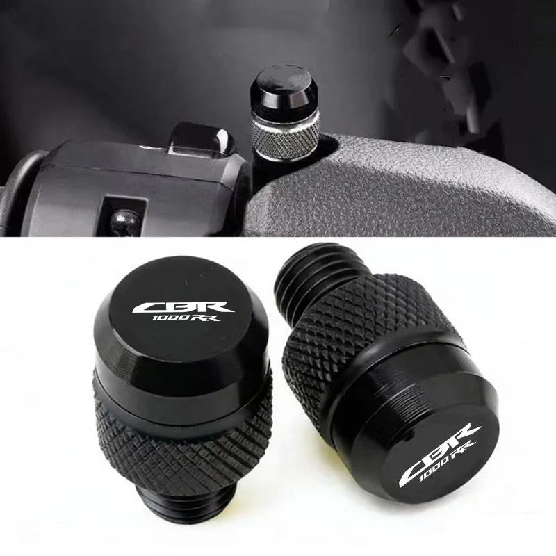 Motorcycle M10 aluminum mirror hole plug screw bolt For Honda CBR1000RR CBR 1000RR CBR 1000 RR SP 2004-2021 2005 2006 2016 2017