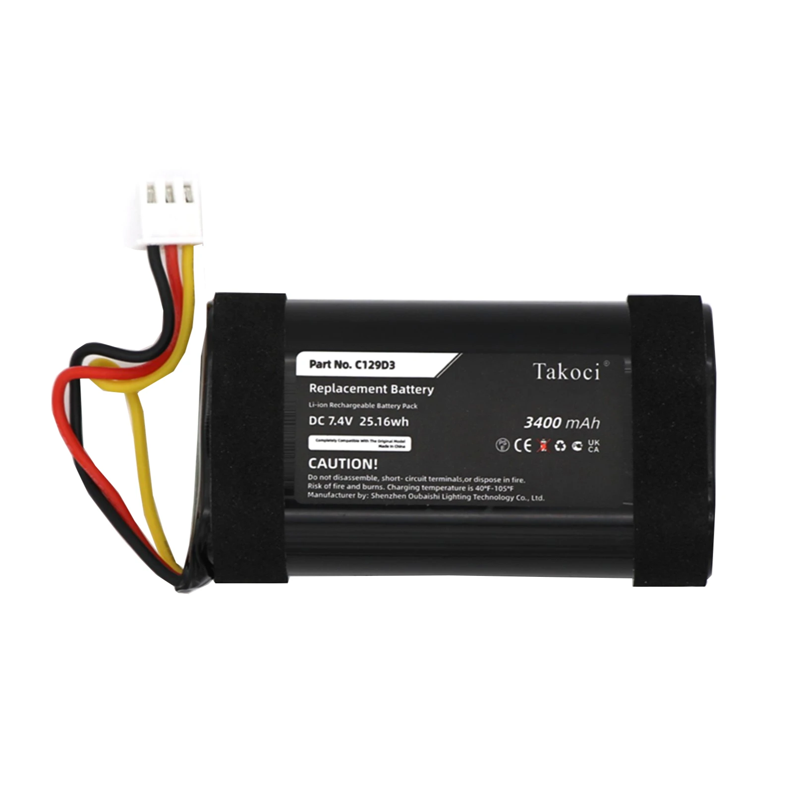 

Speaker Replacement Battery 3400mAh for Bang & Olufsen BeoPlay A1 C129D3