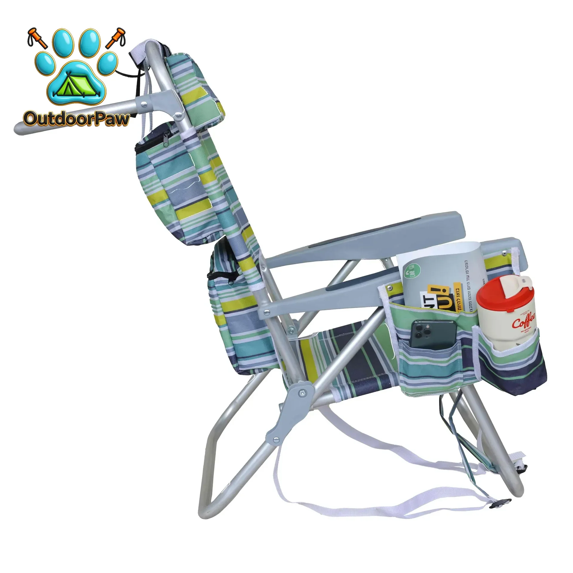 Modern Camping Portable Pool Lounger Outdoor Folding Beach Chairs Fishing Chair Garden