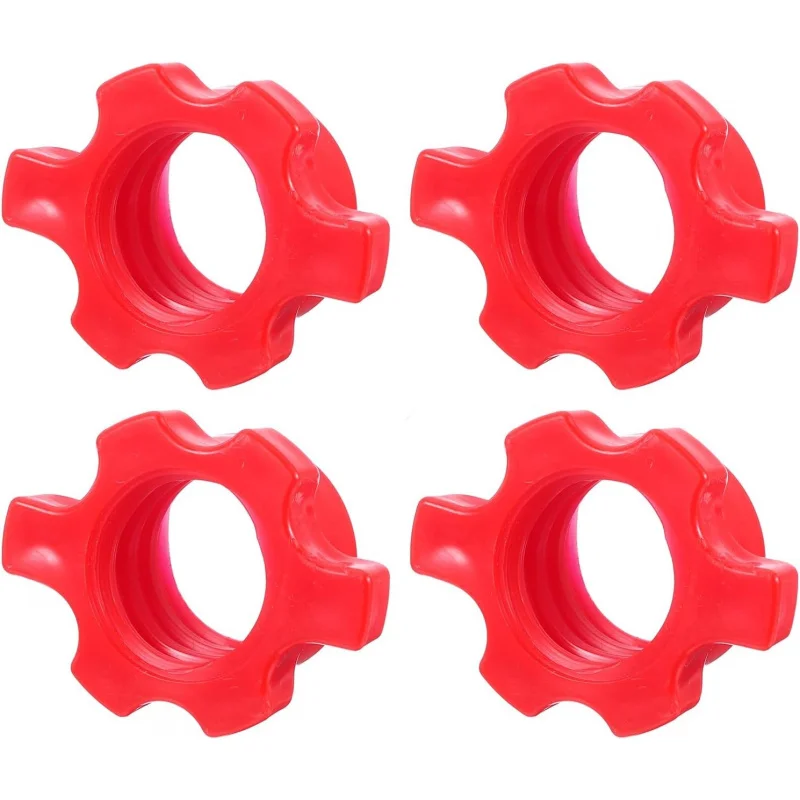 Dumbbell Bar Nut Barbell Screw, Spin-Lock Collars Screw Hex Fixing Nuts for Weight Training Fitness Exercise - view 6