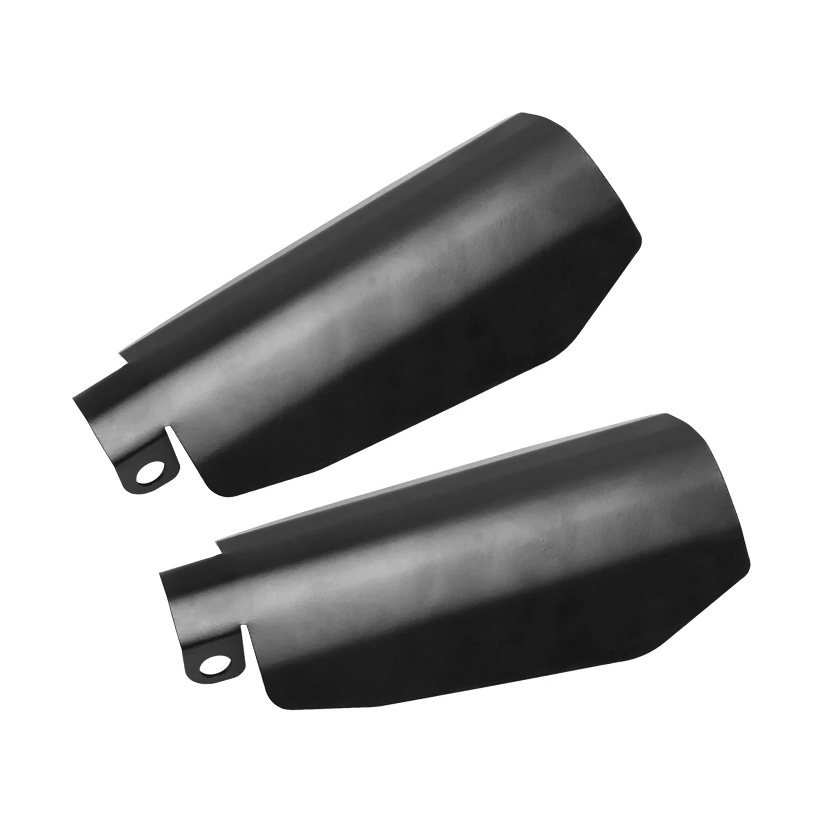 Motorrad Matte Schwarz Schatten Handschutz 2PCS Stahl Hand Guards Protector Wind Fallen Schutz Für Harley Dyna Softail Touring