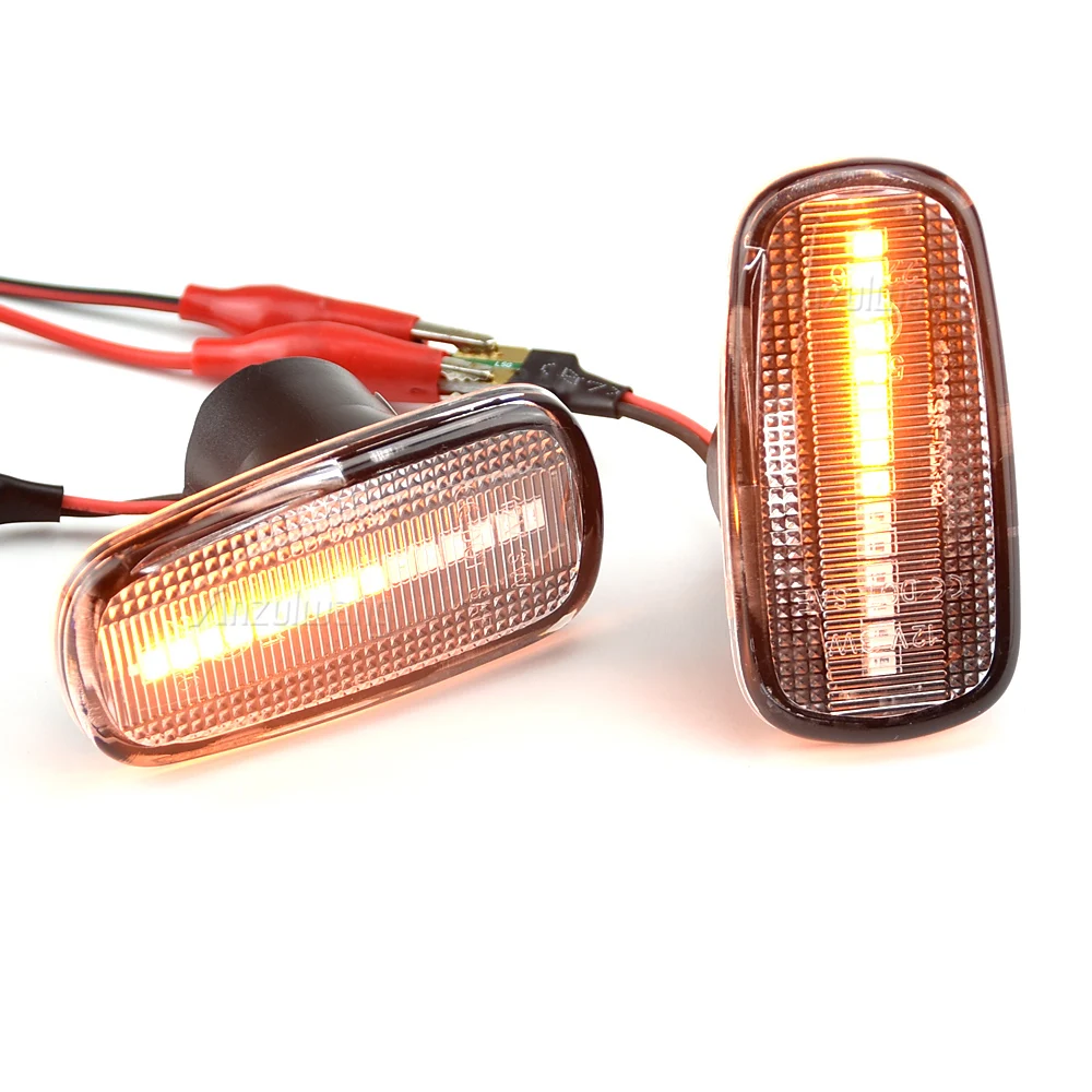 2Pcs LED Side Marker Light For Lexus IS300 IS200 LS430 Scion xB xA Toyota Altezza Prius 2 Wish Land Cruiser 200 Prado 120 RAV4 2