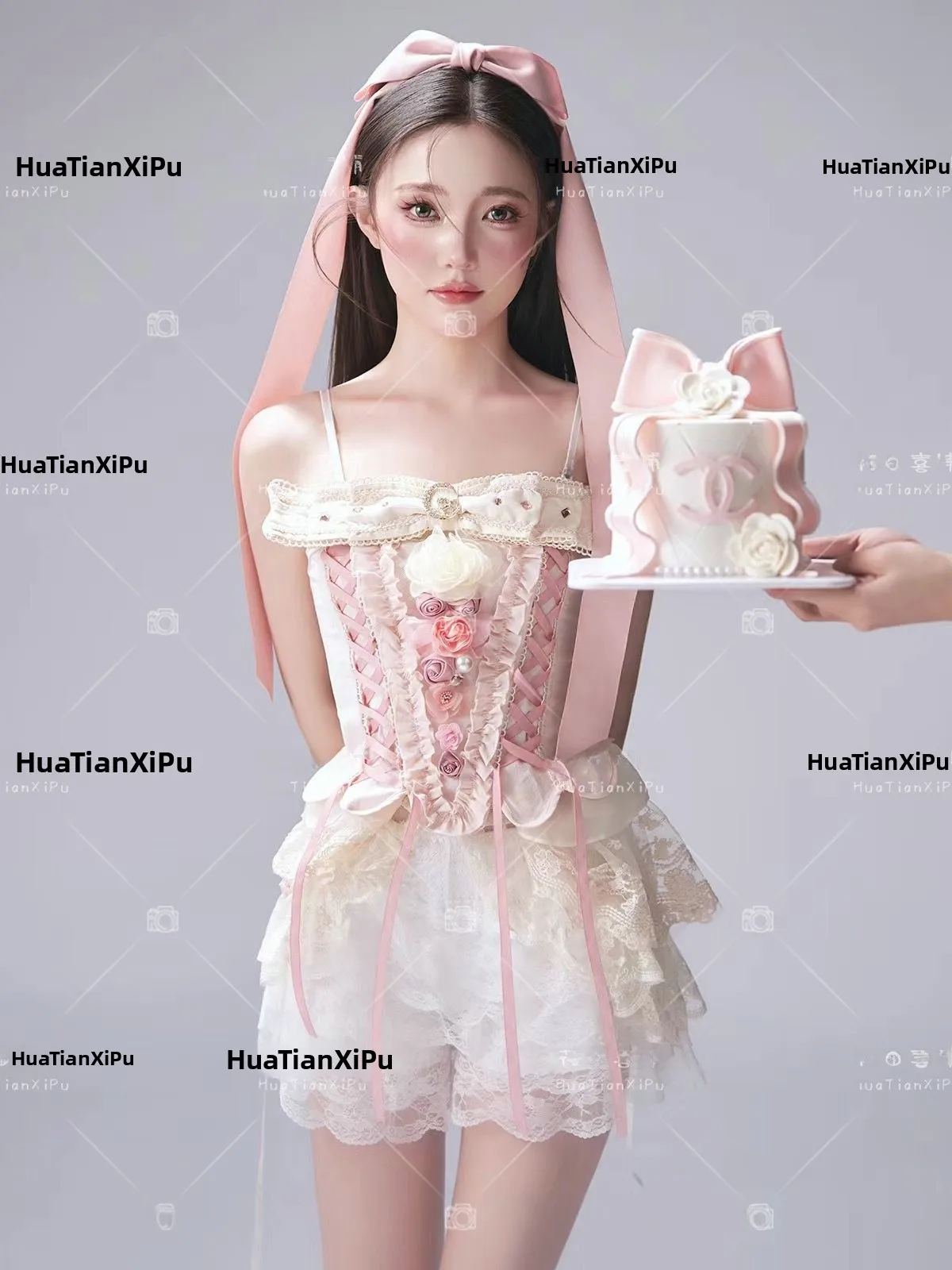 

Ballet Theme Birthday Photo Shoot Sweet Atmosphere Feel Personal Photography Young Girl Dreamy Stage Costume Traditional Hanfu
