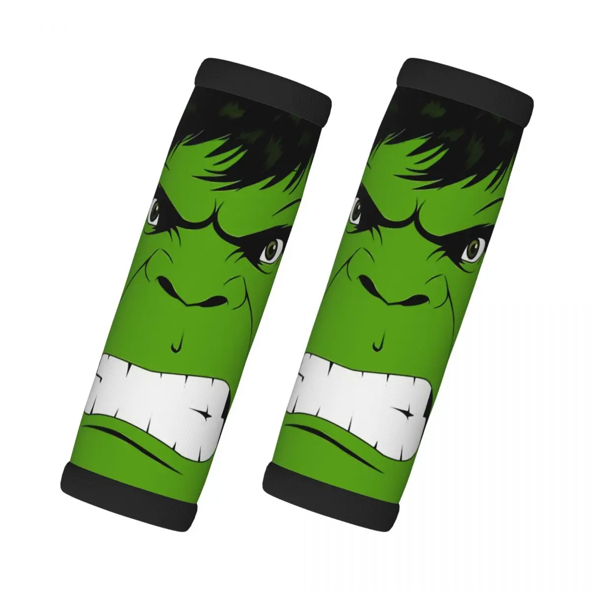 

Custom Hulk Comic Art Luggage Handle Wrap Suitcase Identifier 2 PCS Refrigerator Handle
