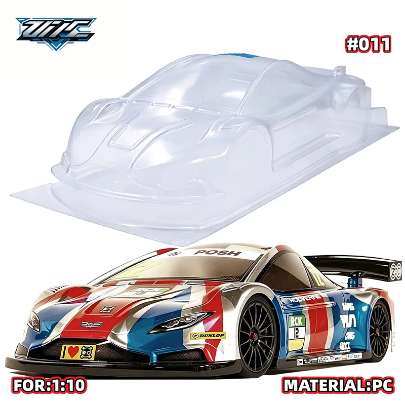 Clear PC RC Car Body Shell, 253mm Wheelbase, 190mm Width 011 Replica Wolverine For 1/10 Touring On‑Road Car Upgrade Parts