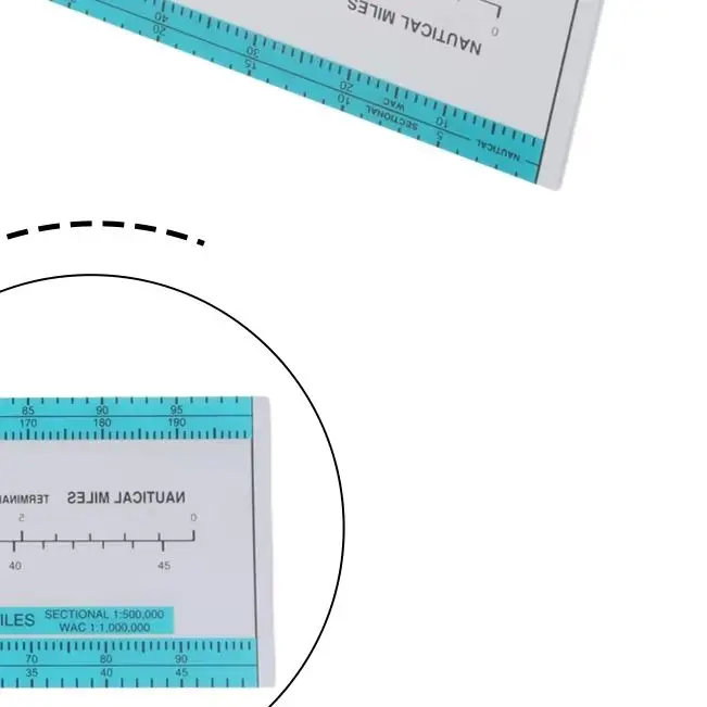 /Aviation /Plotter /Flight Scale Slide Rule 315mm Plastic Navigation Computer For Pilot Student Training And Flight Planning Too