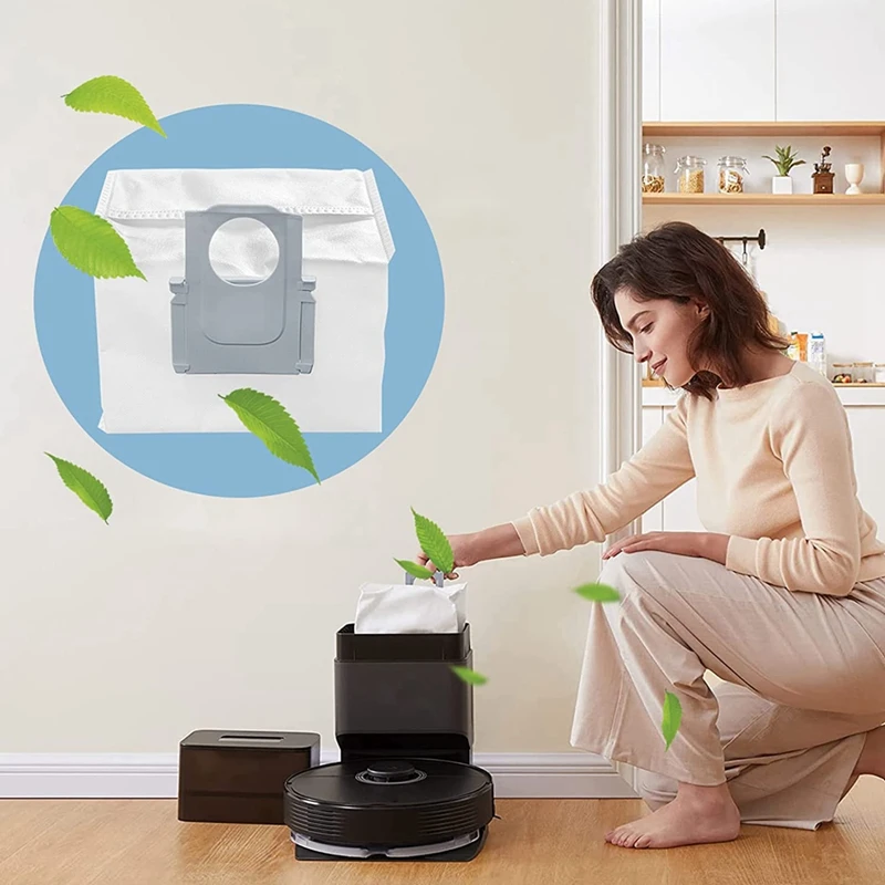 Promotion!Dust Bags For Roborock Q7 Max /Q7 Max+ / Q7 Max Plus, For Roborock S7 Maxv Ultra/S7 Pro Ultra Vacuum Cleaner