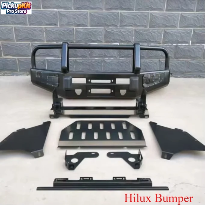 

Hilux Bumper Steel Black Bull Bar Grill Guard 4x4 Auto Camping Factory Price