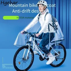 Bicycle Raincoat Universal Students Outdoor Travelling Camping Thicken Transparent Water-proof Protective Rain Poncho Rainwear