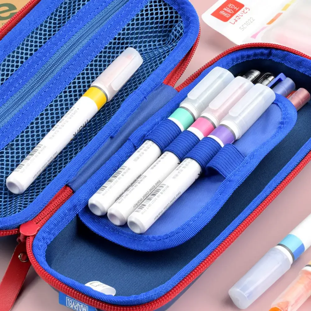 أقلام تعليم مزدوجة اللون ، قلم تمييز بخط مزدوج ، دراسة ، أقلام تسليط الضوء على المكاتب المدرسية ، 6 علامات لكل عبوة ، لونين في 1 #4