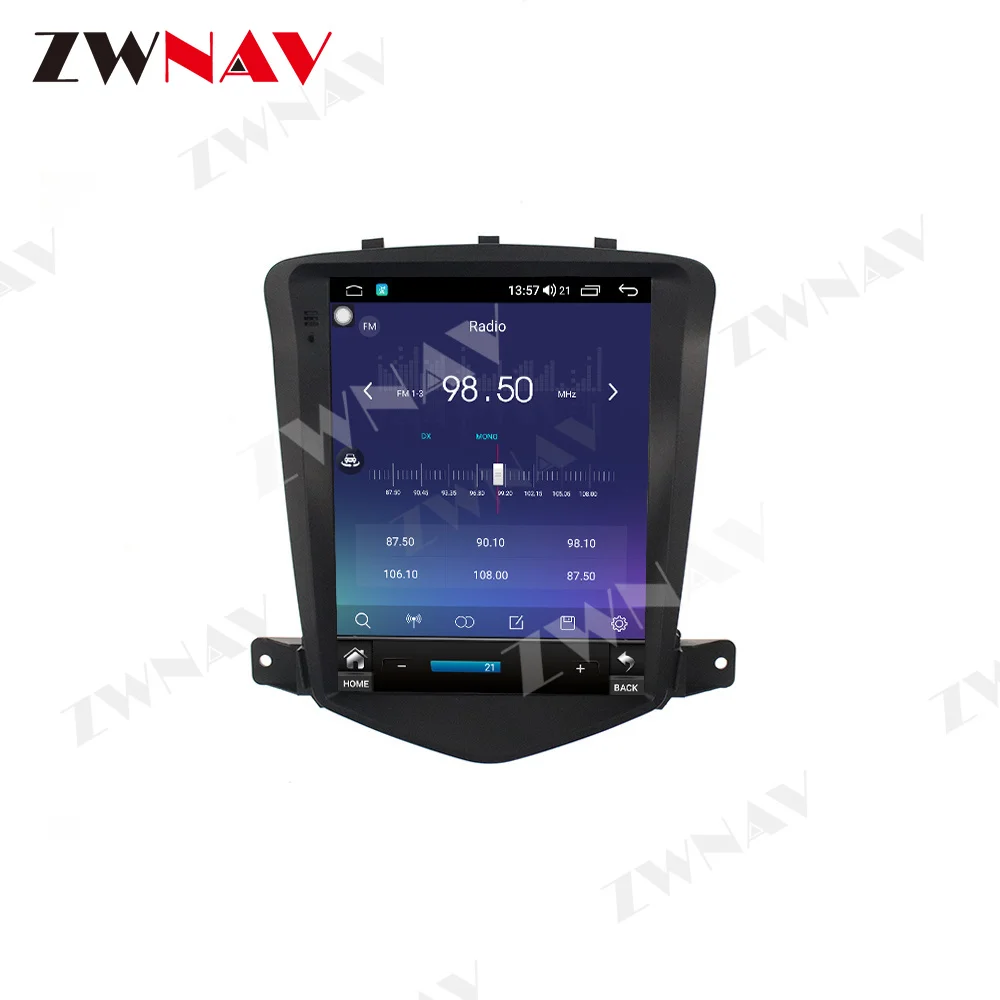 9 inch Touch Screen For Chevrolet Cruze 2008-2013 Android 14 GPS Navigation 4G WIFI Carplay Car Multimedia Player Head Unit Auto