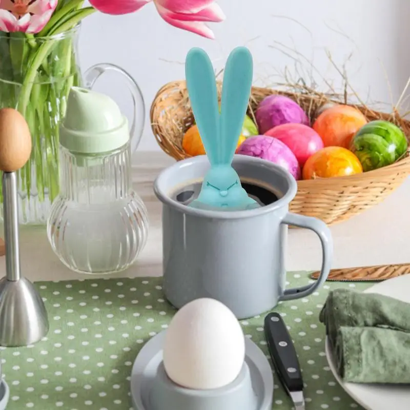 Bunny Tea Strainer Tea Strainer Infuser Teaware Loose Tea With 2 Big Ear Tea Brewer Infusers Kitchen Tools Accessories Teamaker