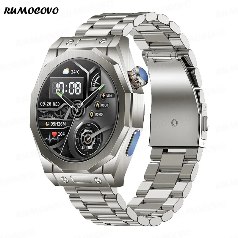 

RUMOCOVO® Smart Watch Z83 Max 1.52inch Men Bluetooth Call Compass Health Monitoring Wireless Charging Outdooor Sport Smartwatch