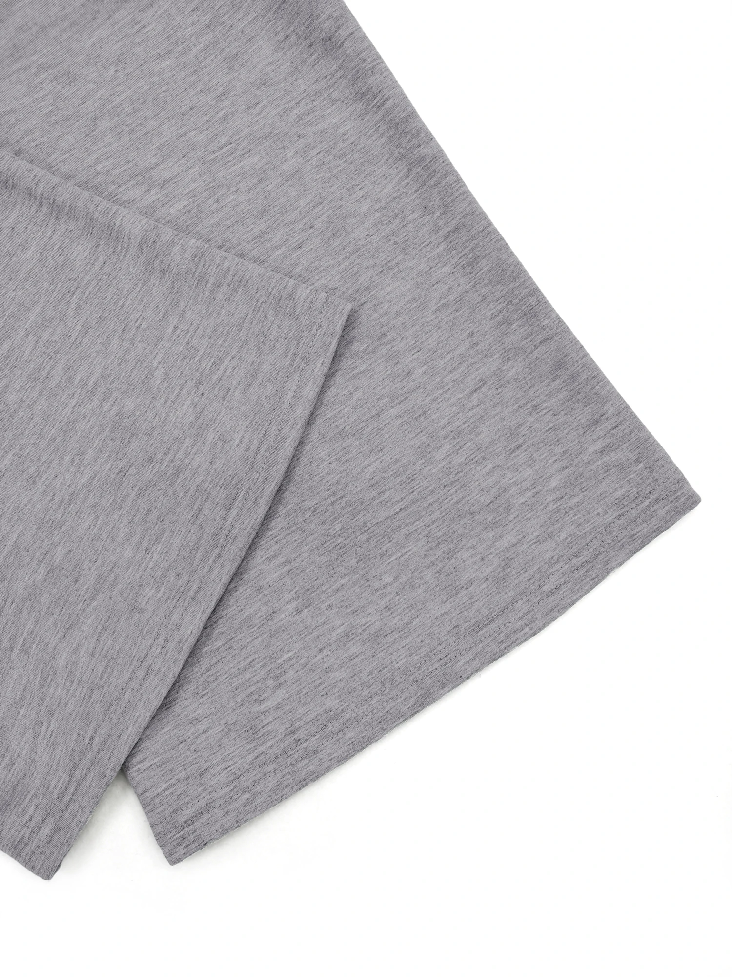 بنطال رياضي نسائي أسود واسع الساق، سروال كاجوال فضفاض مع خصر مطاطي وجيوب #5