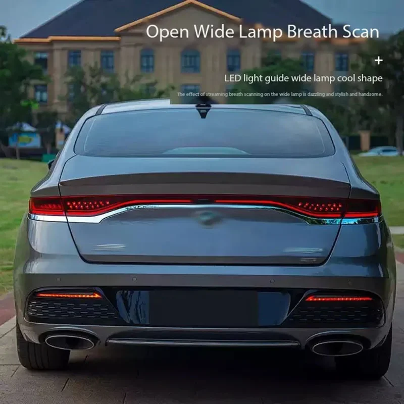 

Автомобильный задний фонарь, модифицированный светодиодный сквозной задний фонарь, ходовые огни, указатель поворота для Hyundai Lafesta 2019-2020