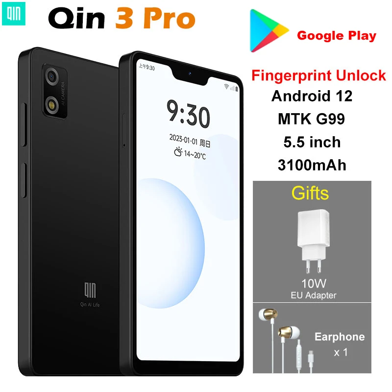 مراجعة شاملة لهاتف Qin 3 Pro MTK G99: الأداء، التصميم، والقيمة مقابل المال