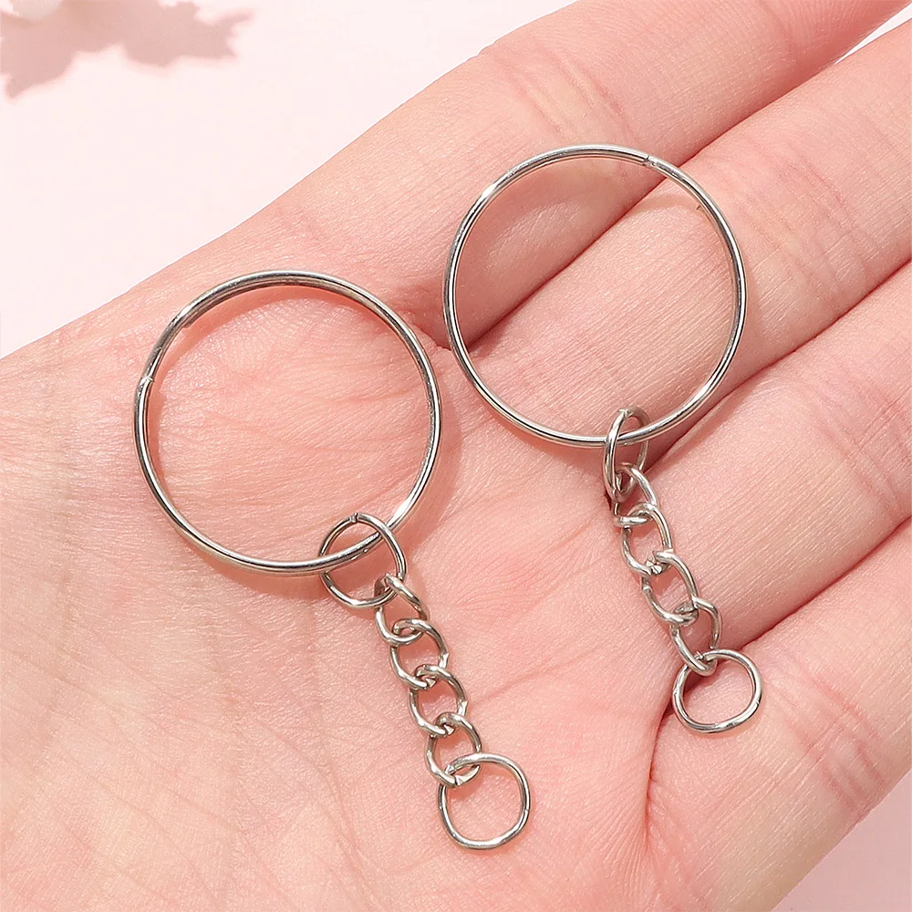 110pcs alloy sheep eye studs, closed loops, keychains, jewelry making kits, used for DIY keychains, decorative accessories