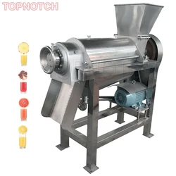 Industrial Commercial Screw Press Juice Making Machine 500KG/H Fresh Fruit Juice Making Machine Juice Extractor Juicer Presser