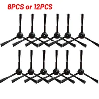 6/12pcs Side Brush For V7S Plus Robotic Vacuum Cleaner For ILIFE Home Appliance Parts Household Supplies Replacement