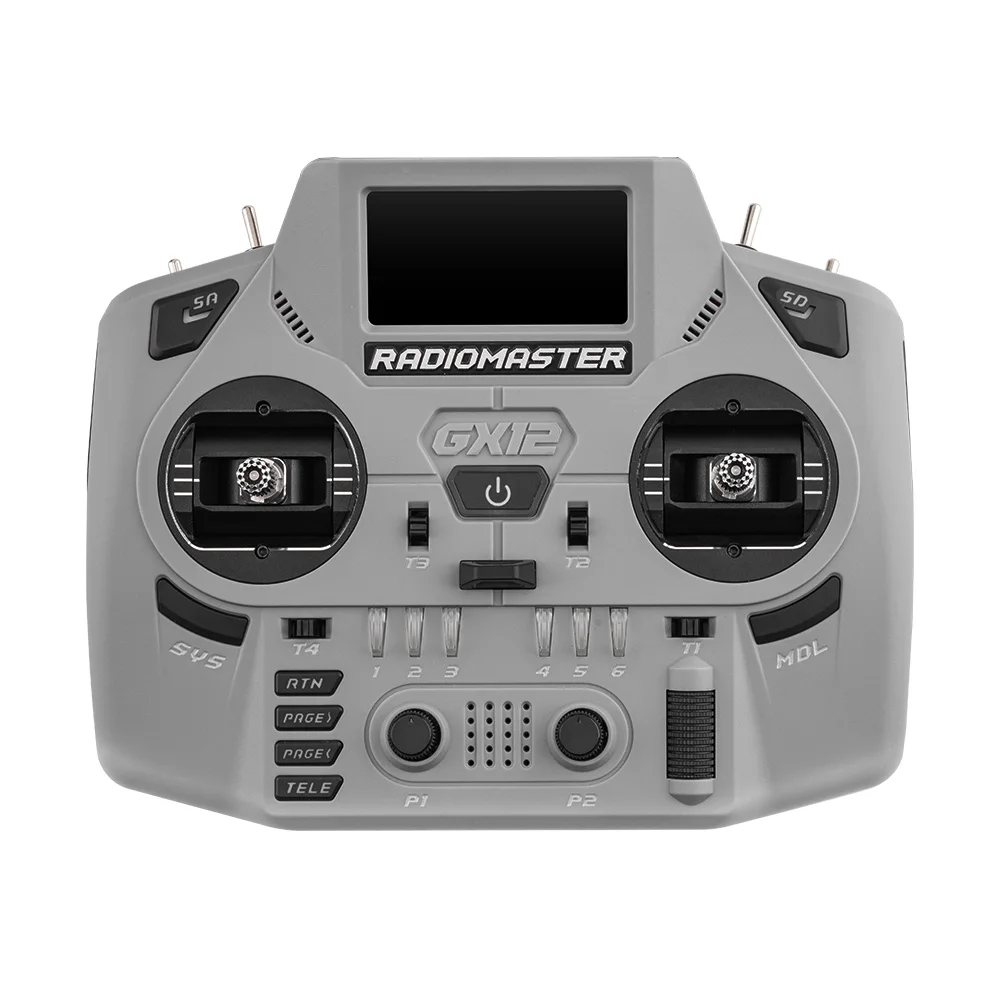 RadioMaster GX12 Crush Fully CNC Aluminum 3D Digital Hall Gimbal ExpressLRS Radio Controller Transmitters