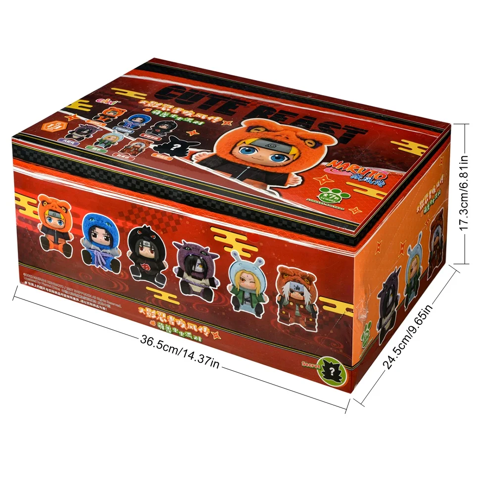 

Original BANDAI Eaki Naruto Uzumaki Naruto Blind Box Shippuden Beast Party Series Plush Doll Anime Characters Are Cute Toys Gift