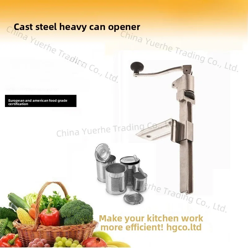 

Cast Steel Commercial Heavy Duty Benchtop, King/Large/Small, Can Opener Hotel Can Opener