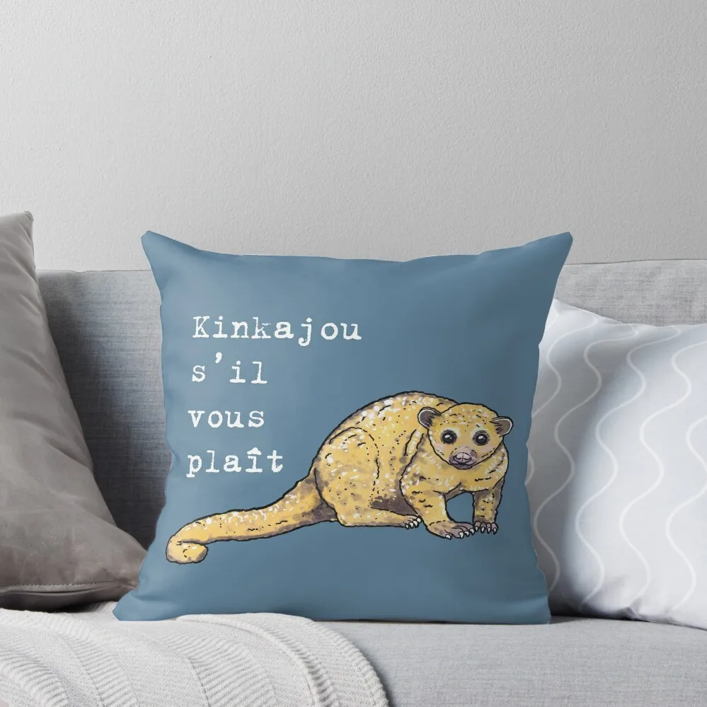 

Kinkajou - Animal series Throw Pillow Pillow Cover pillow cover christmas