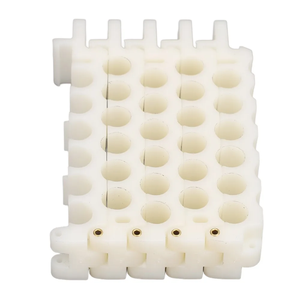 9mm Hole Cable Dresser Portable 6x4 Holes Network Cable Management Lightweight Space Saving Cable Bundler Tool Cable Management