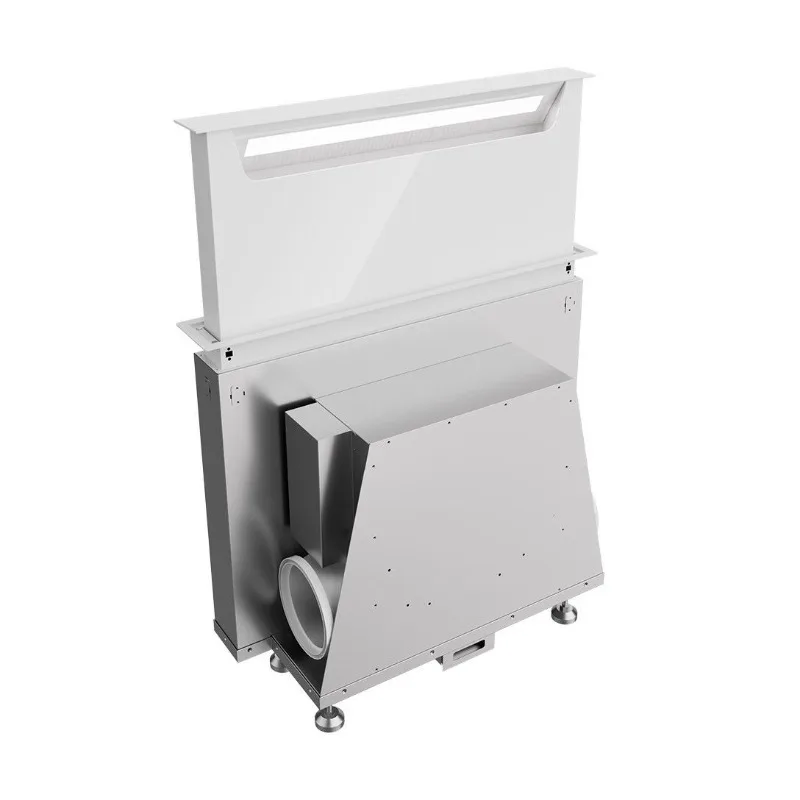 

Rust steel lifting and frequency conversion range hood household kitchen large suction side suction oil suction machine