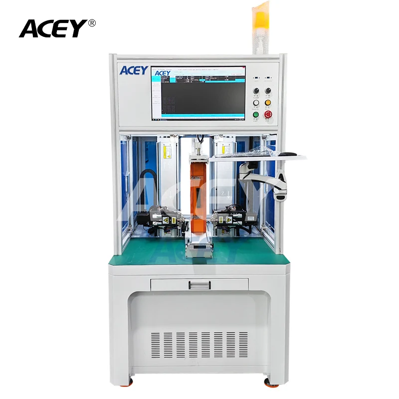 10000A Transistor Double Sided Automatic  Pack Spot Welding Machine Professional 18650 Spot Welder for  Packs