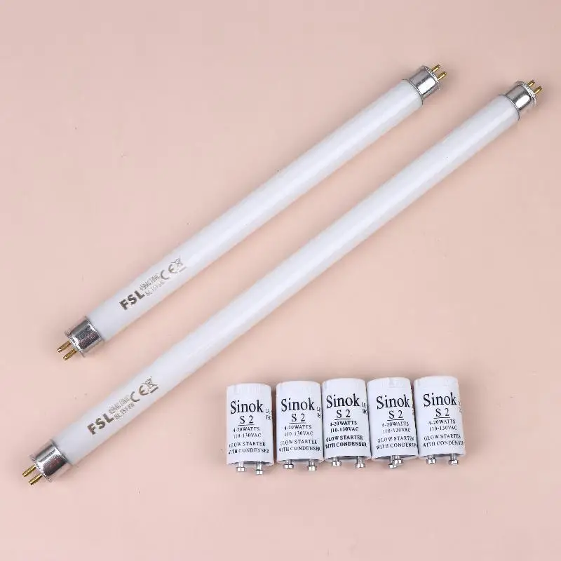 1/2/5Pcs FS-2 Starter For AC110V Fluorescent Tube Fuse Starter 6-20W Mosquito-attracting Lamp Tube Accessories