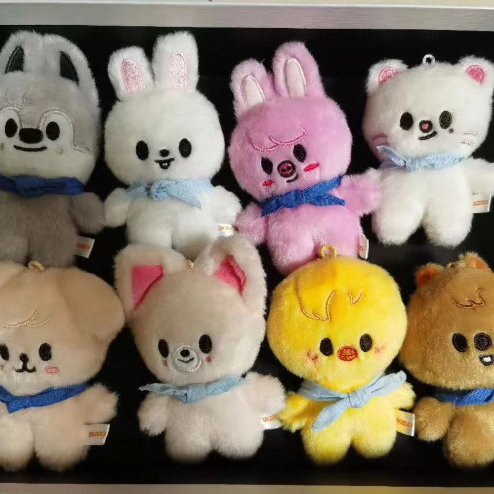 

10cm New Pilot Stray Animal Plush Toy Skzoo Plush Children's Glasses Pilot Li Longfu Plush Doll Indoor Ornament Toy