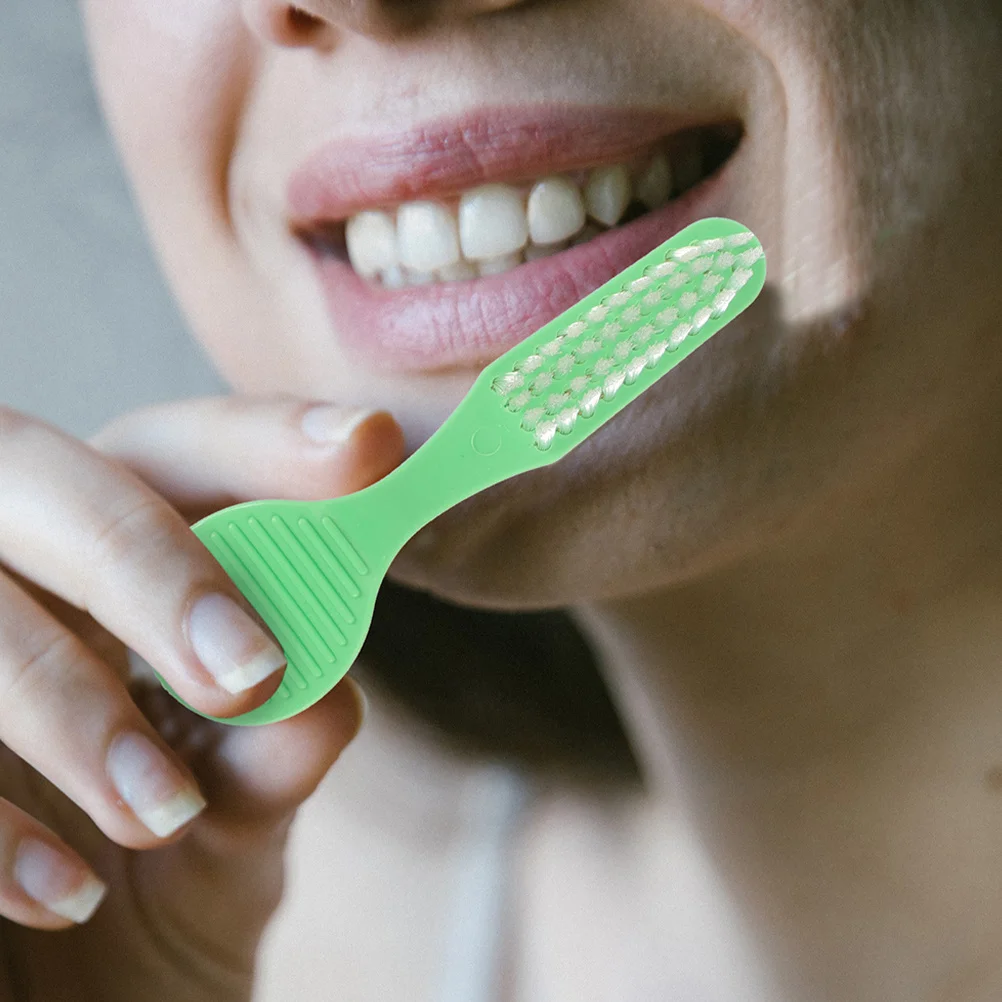 20 pezzi per prigioniere, testina grande, setole medie, manico corto, igiene orale istituzionale, pulizia efficiente