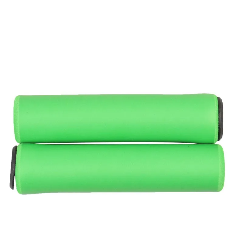 Poignées de guidon de vélo en silicone pour VTT, poignées de vélo d\'extérieur, couverture anti-brûlure, support de bain, pièces de vélo, 1 paire