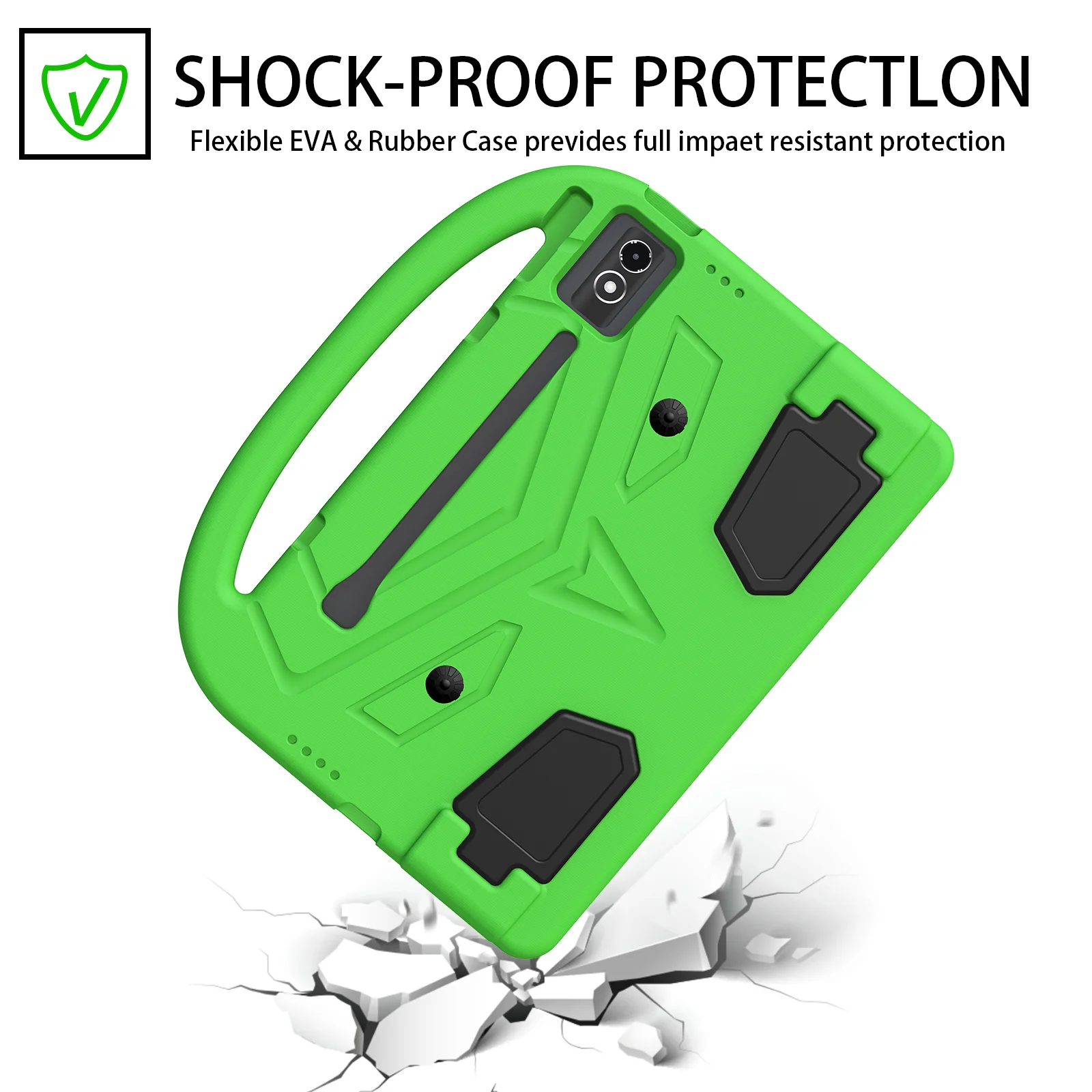 Miękkie etui EVA dla dzieci na Lenovo Idea Tab Pro TB373FU 2025 TB375FC TB-370FU Xiaoxin Pad Plus 12.7 YOGA Pad Pro, urocze etui z motywem wróblek — zdjęcie produktu 4
