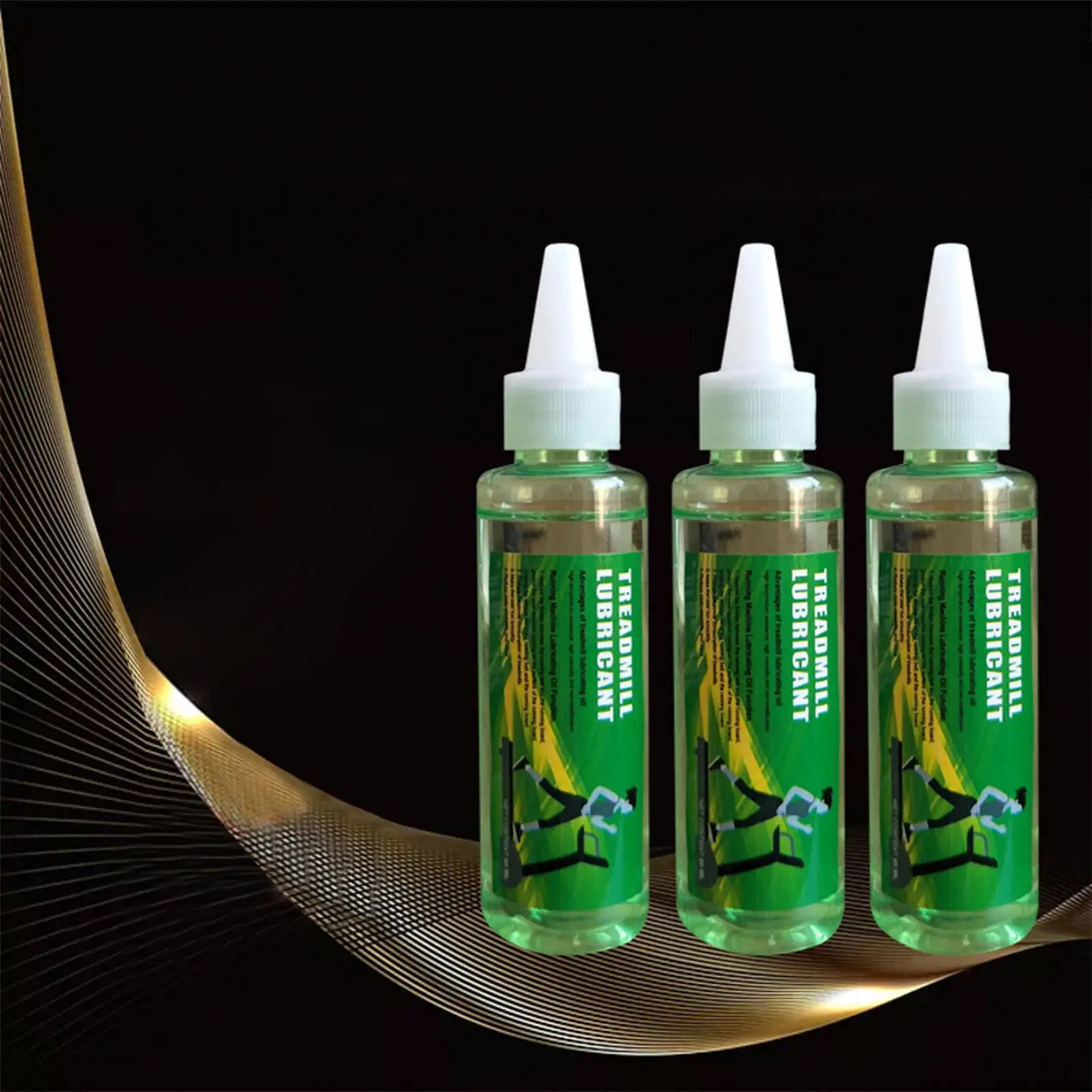 Treadmill Oil Belt Lubricant 60ml Odorless Noise Reduction Treadmill Accessories for Most Cardio Machines
