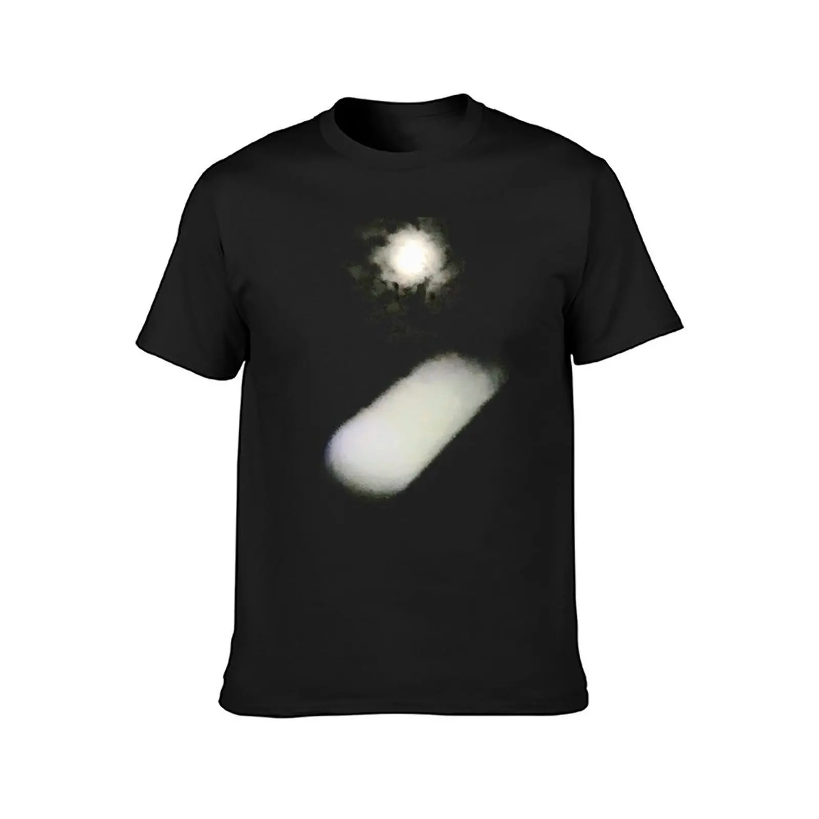 No. 2 Spirit Moonlit Flyby.Authentic, Paranormal Items of Spirit, Ghost Orb.Intended to print on black items only. T-Shirt