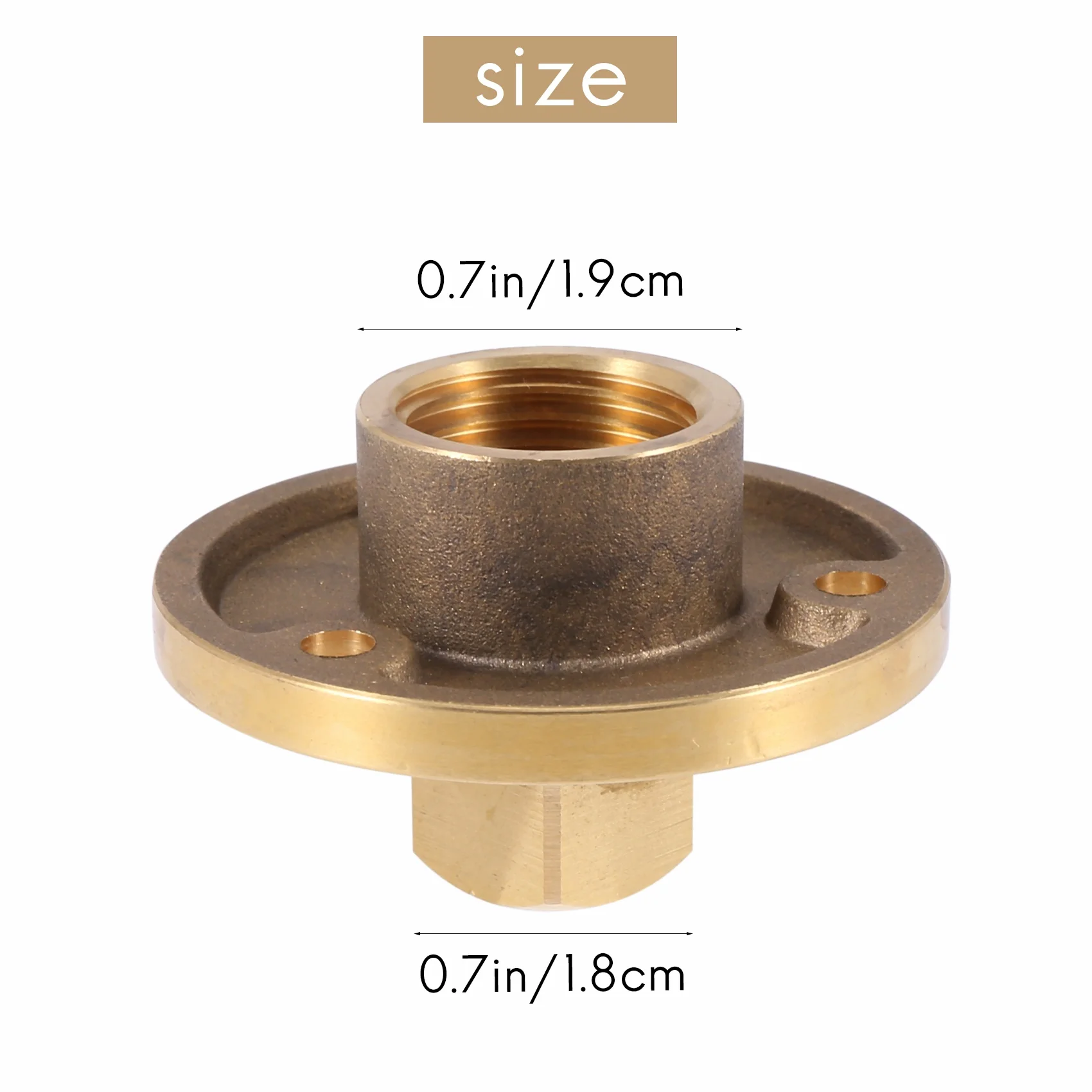 Brass Drain Plug Bronze Garboard Marine Boat Yacht Screw Drain Plug 1 Inch Mounting Hole Fishing-A08Q