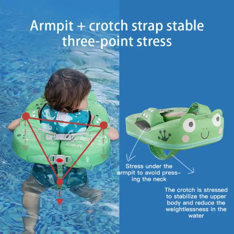 Mambobaby Baby Float Waist Swimming Rings Baby Toddler Safe Non-Inflatable Buoy High Quality Swim Ring Seat Pool Accessories