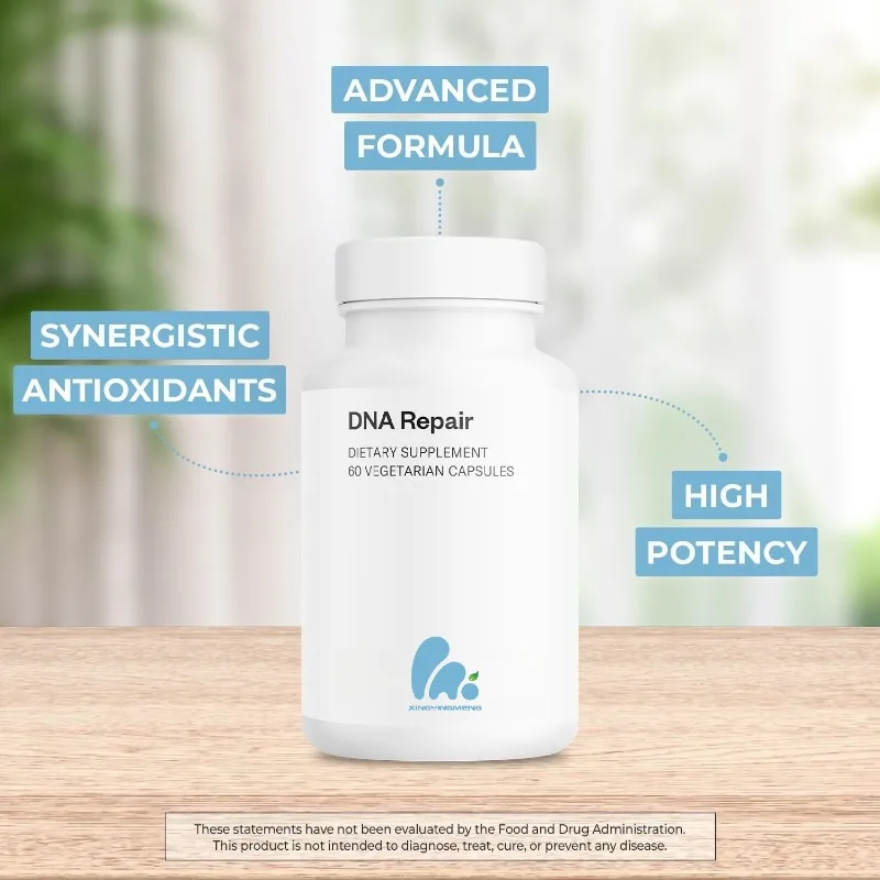 

Advanced DNA repair formula containing glucosinolate, SOD soluble protein complex -antioxidant supplement 60 vegetarian capsules
